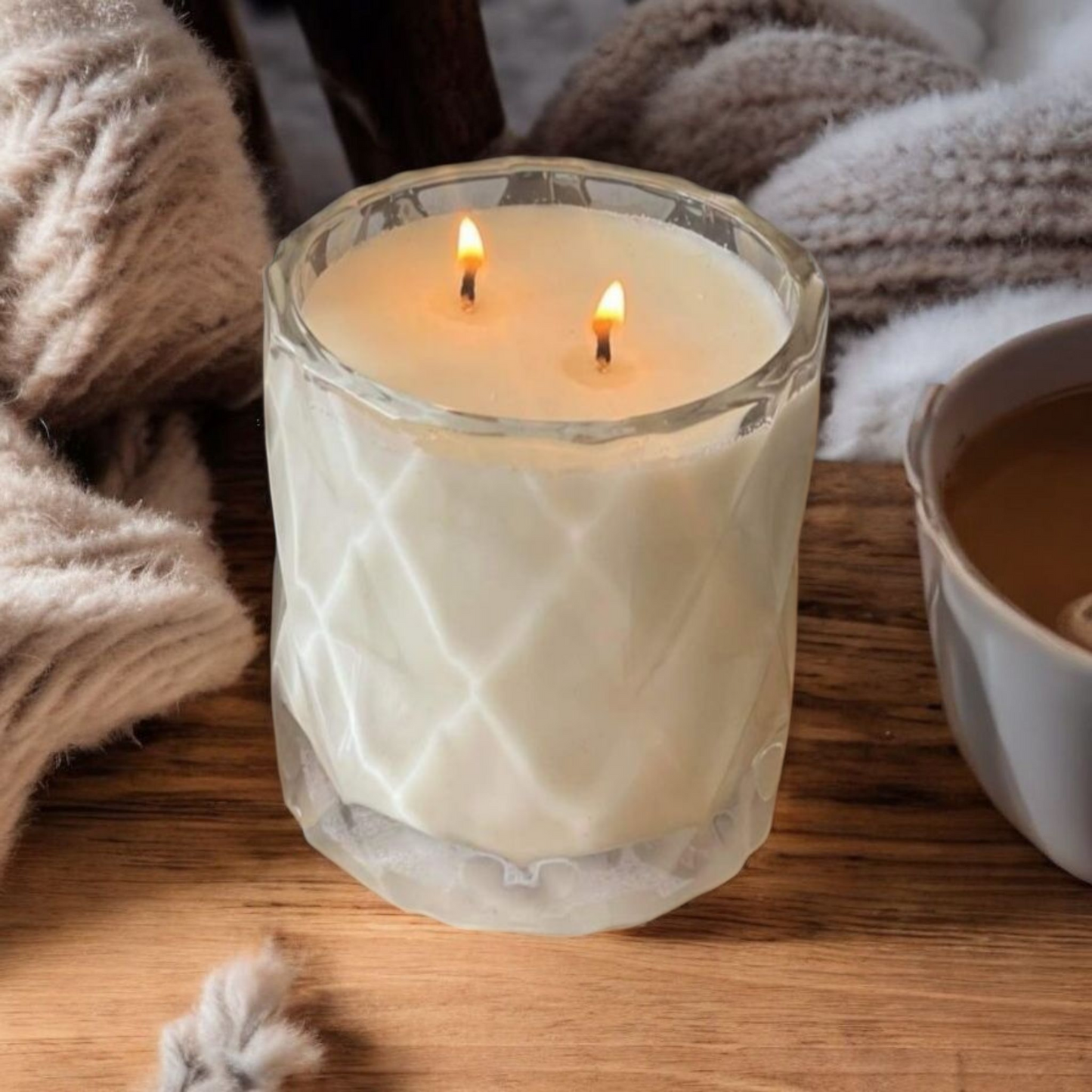 English Pear & Freesia Soy Candle | Handmade | Essex, UK