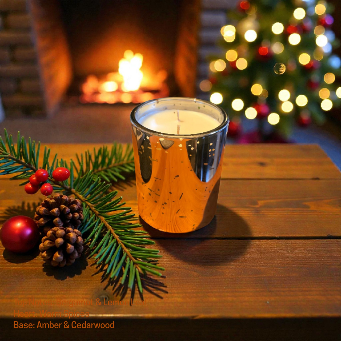 Fireside Scented Soy Candle