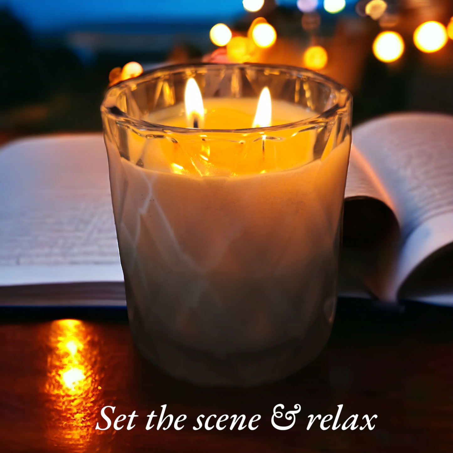 Egyptian Amber Soy Candle | Handmade | Essex, UK