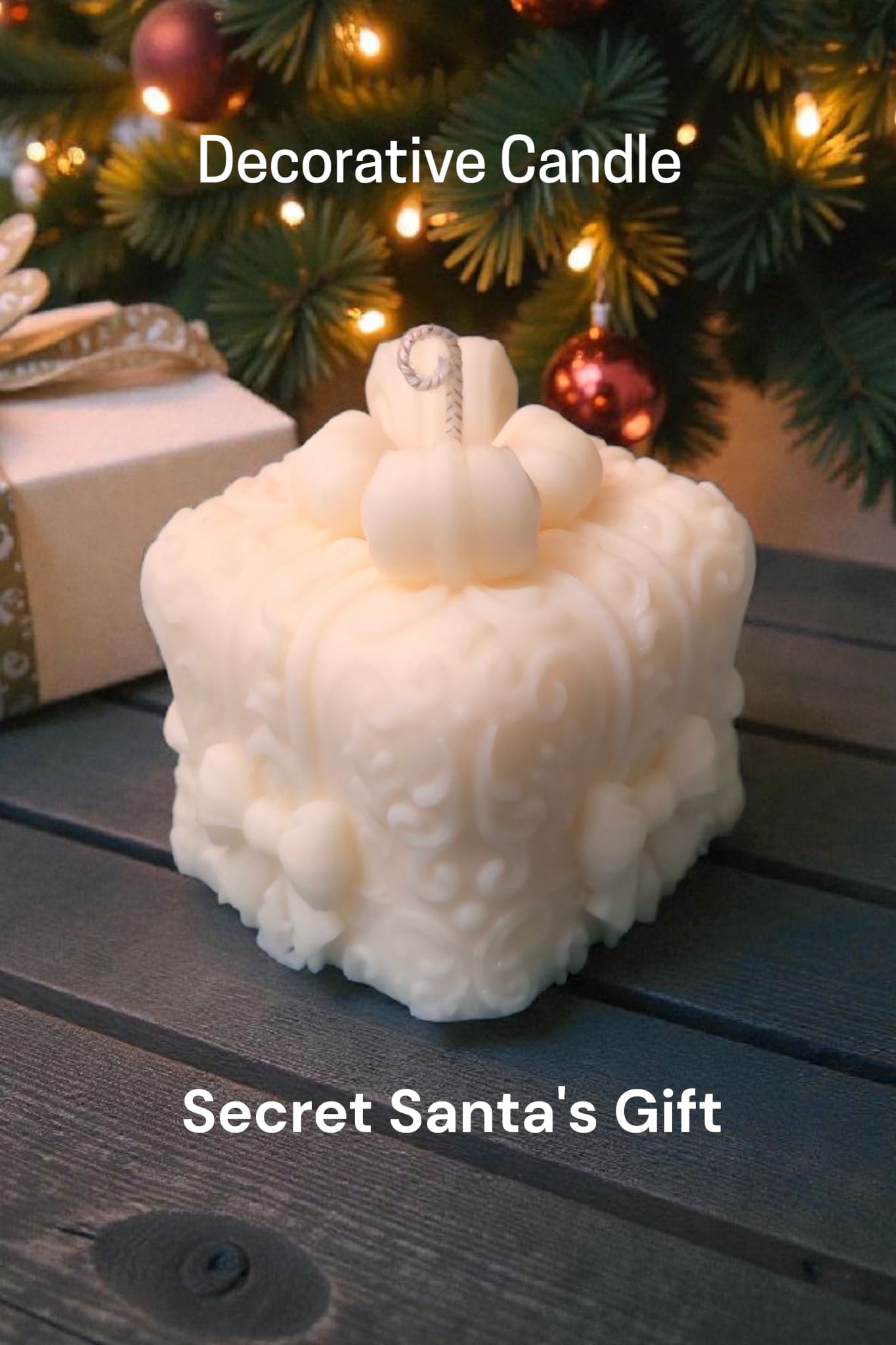 Christmas Decorative Candles - EcoSoya