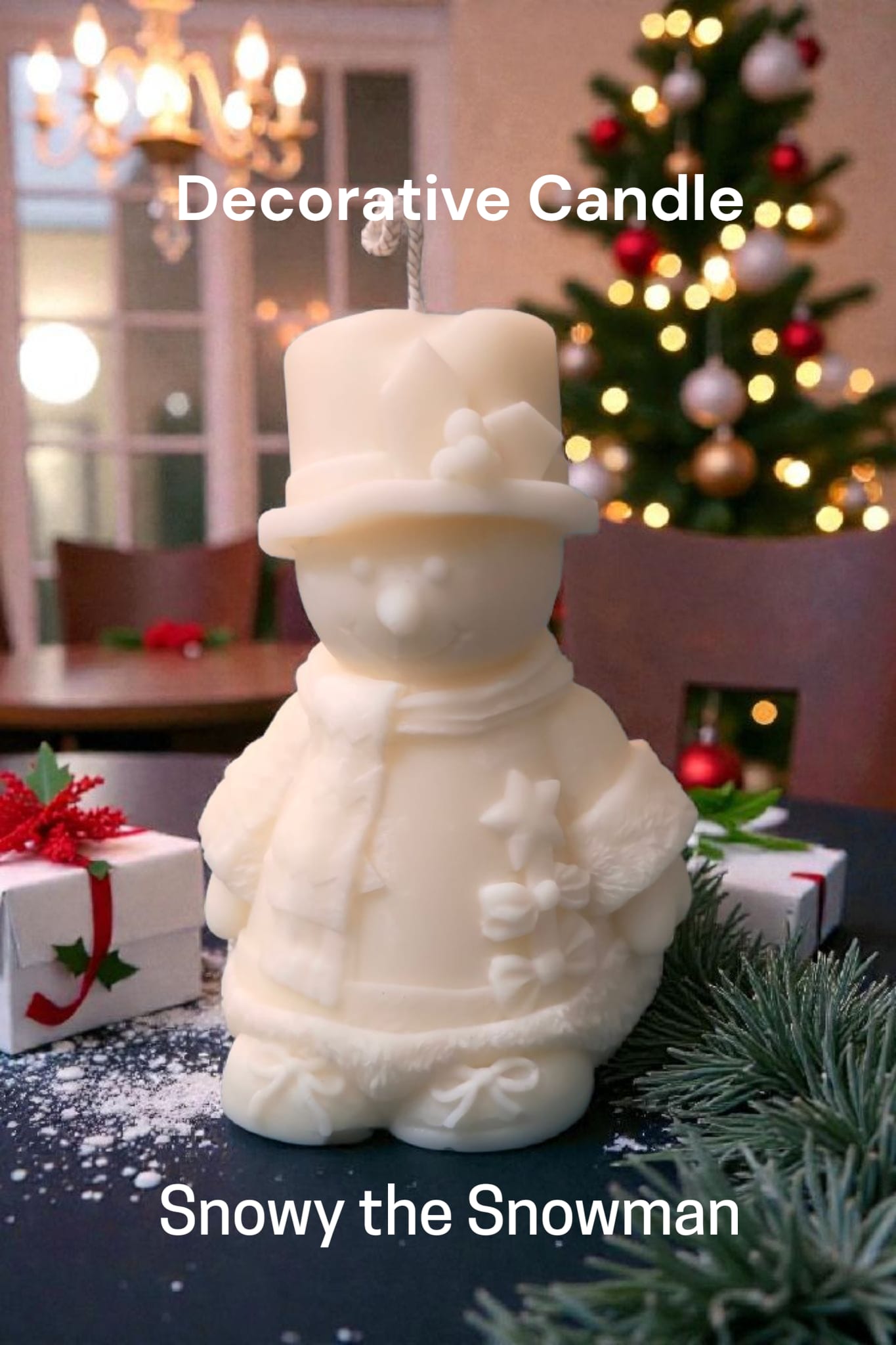 Christmas Decorative Candles - EcoSoya