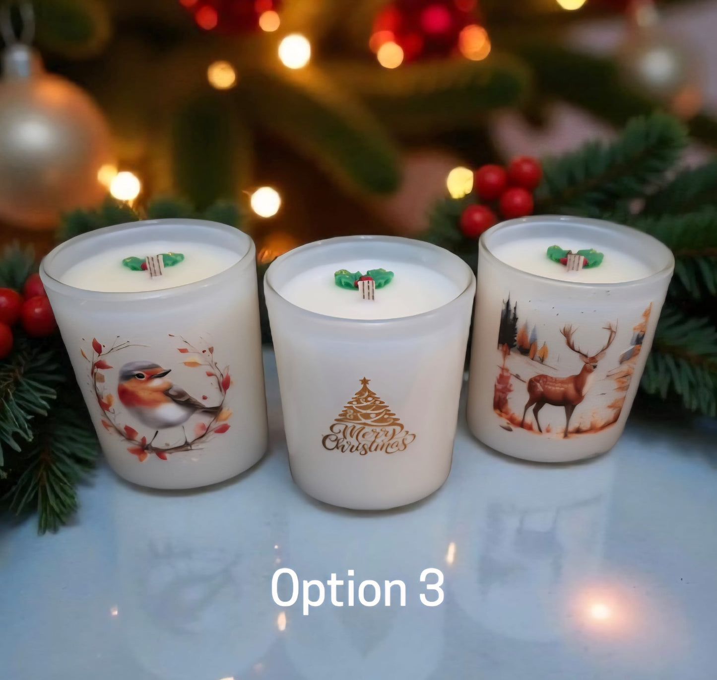 White Christmas Soy Candle Gift Sets
