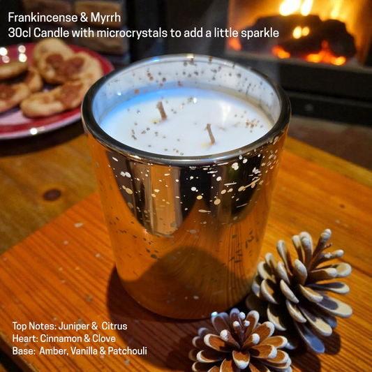 Frankincense & Myrrh Soy Scented Candle