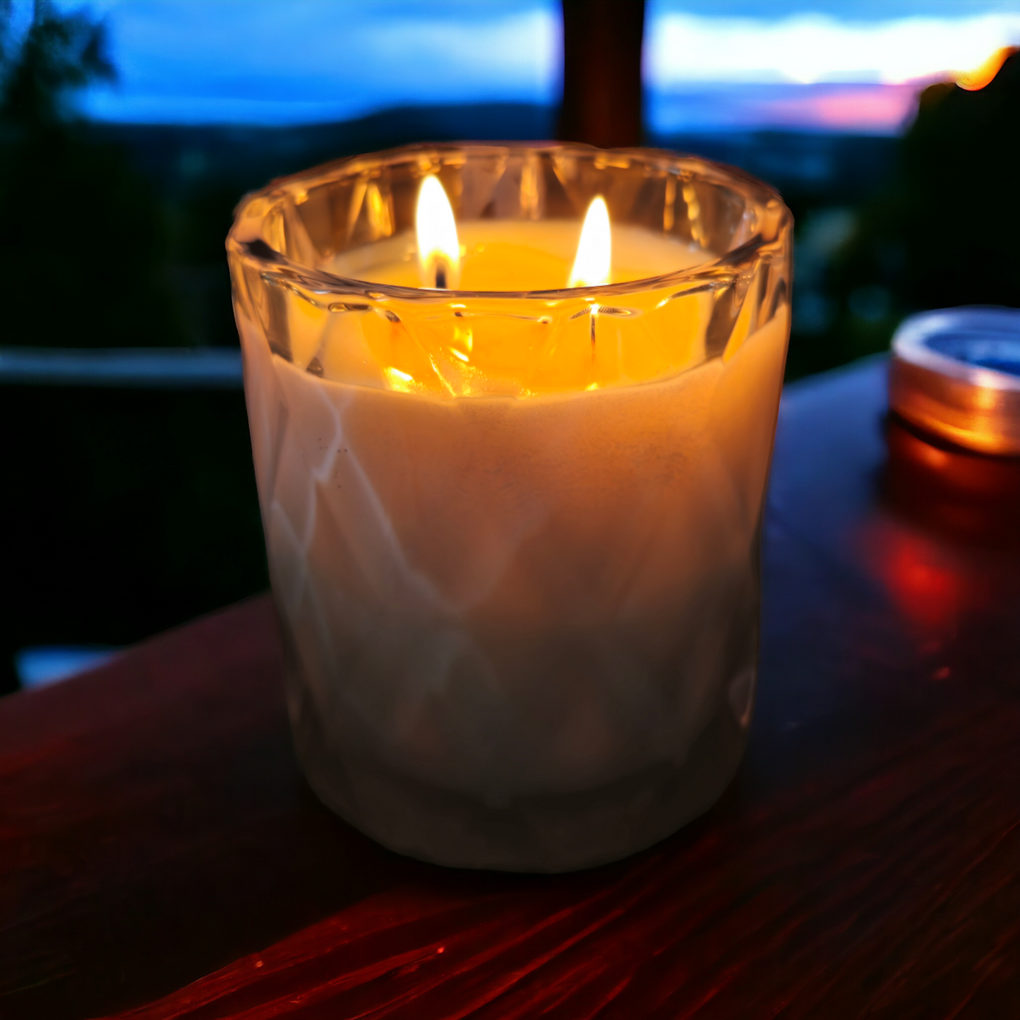 Black Plum & Rhubarb Soy Candle | Handmade | Essex, UK