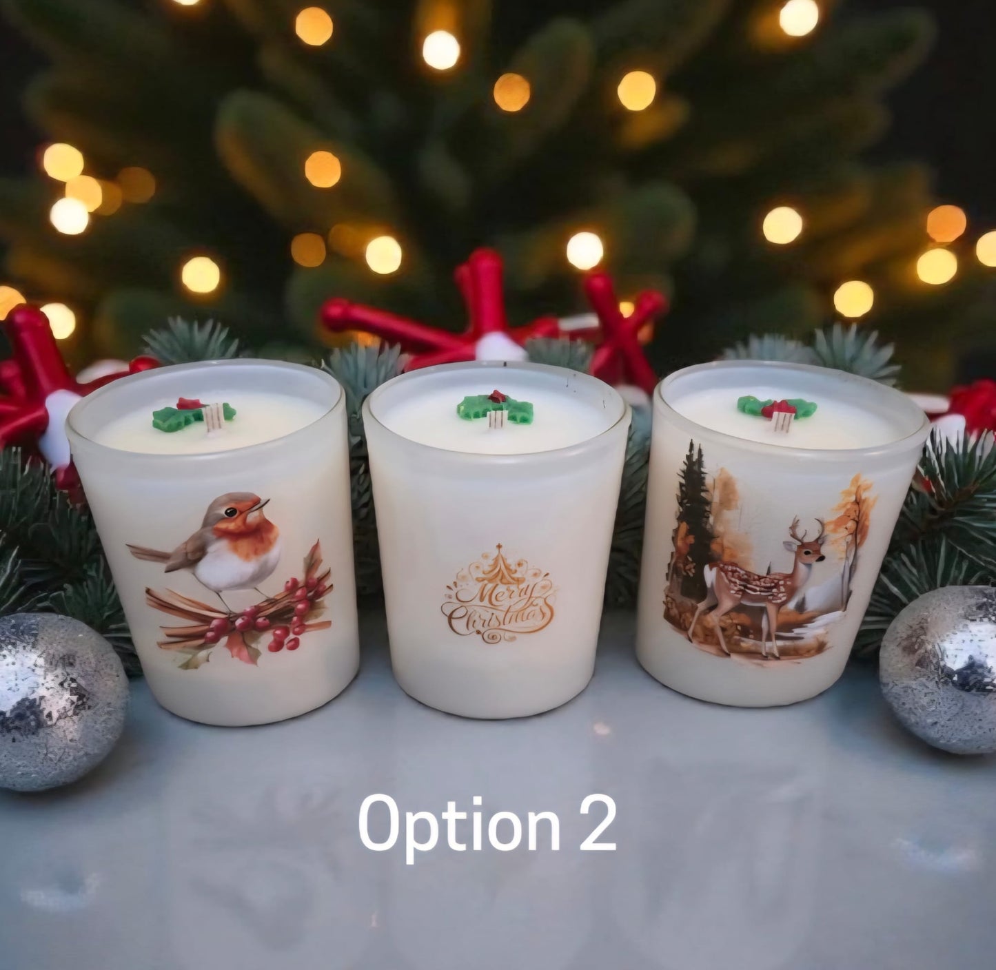 White Christmas Soy Candle Gift Sets