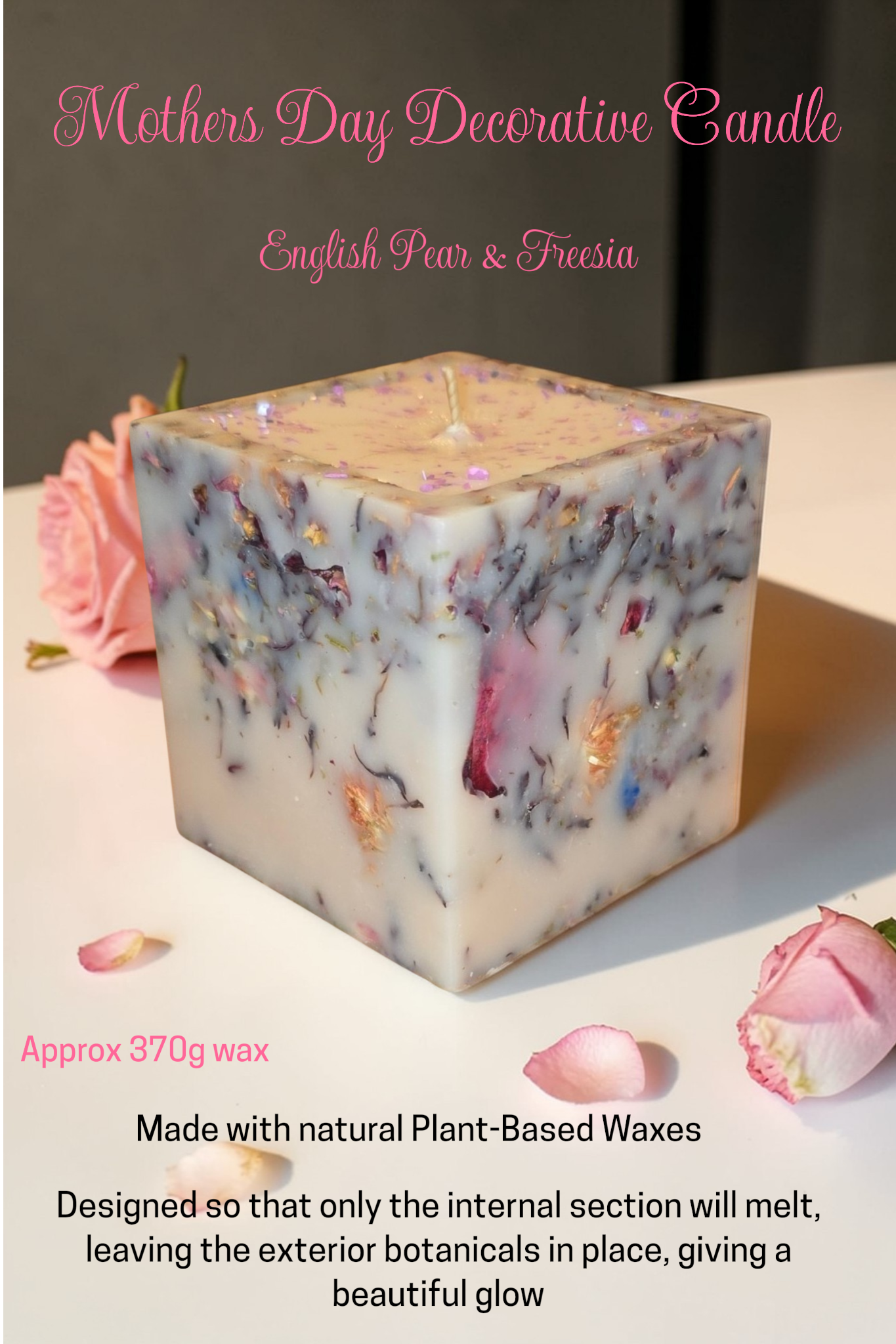 Mother's Day Natural Botanical Candle